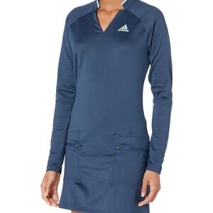 Adidas Dark Blue Long Sleeve Dress
